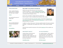 Tablet Screenshot of coloradocounseling.com